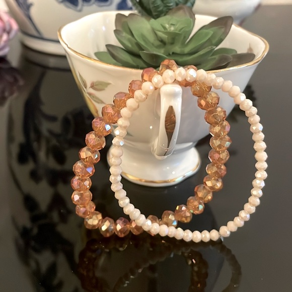 Pair of dazzling bracelets - Picture 1 of 3